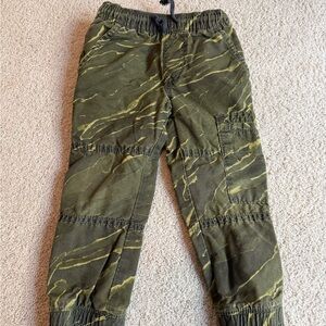 Tucker + Tate Kids Green Camouflage Pants